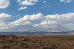 19-Mount Ararat at left, Little Ararat at right
